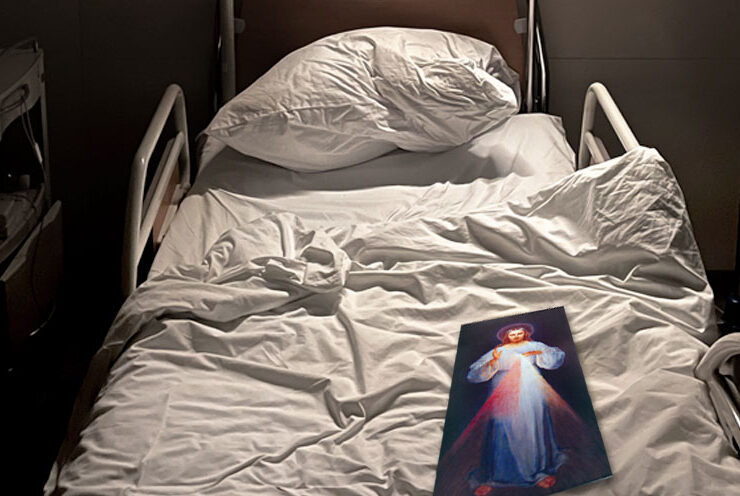 un lit défait